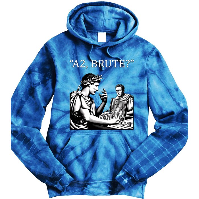 Caesar And Brutus Board Game Meme Funny History Gift Tie Dye Hoodie