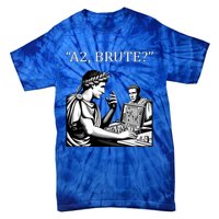 Caesar And Brutus Board Game Meme Funny History Gift Tie-Dye T-Shirt