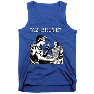 Caesar And Brutus Board Game Meme Funny History Gift Tank Top