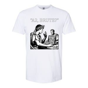 Caesar And Brutus Board Game Meme Funny History Gift Softstyle CVC T-Shirt