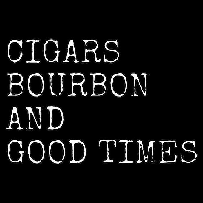 Cigars and Bourbon Good Times Drinking Smoking Cooling Performance Long Sleeve Crew