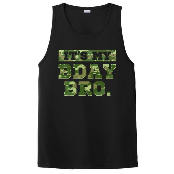 Camouflage Army Birthday Military Bday Camo Celebration PosiCharge Competitor Tank