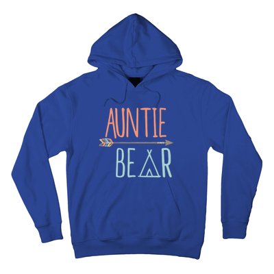 Cute Auntie Bear Meaningful Gift New Aunt Meaningful Gift Hoodie