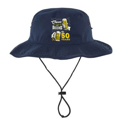 Cheers And Beers To 50 Years Old Beer 50th Birthday Beer Bucket Hat