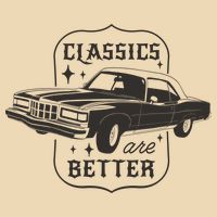 Classics Are Better Vintage Car Gift Zip Tote Bag