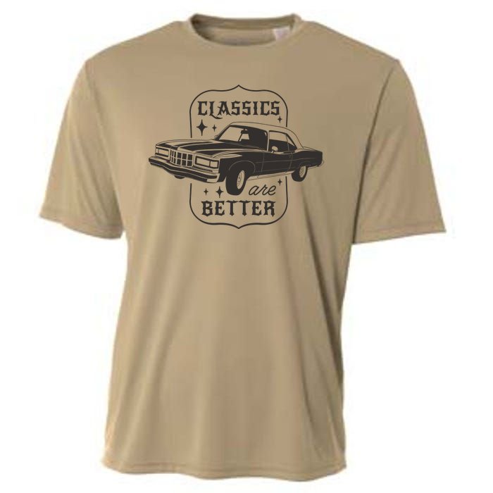 Classics Are Better Vintage Car Gift Cooling Performance Crew T-Shirt