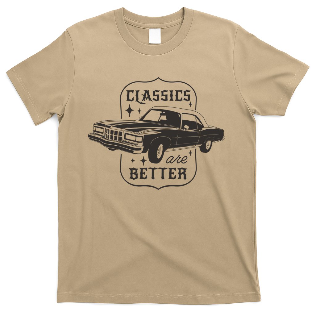 Classics Are Better Vintage Car Gift T-Shirt
