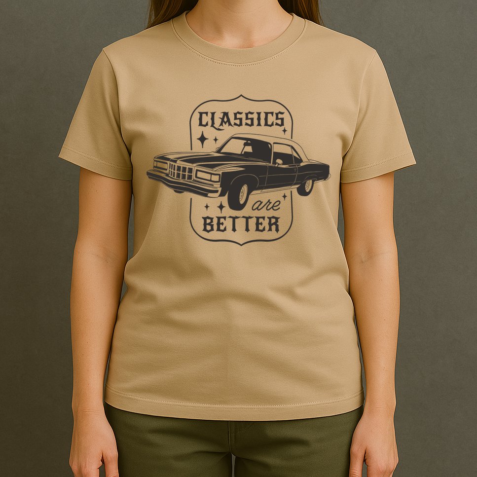 Classics Are Better Vintage Car Gift T-Shirt