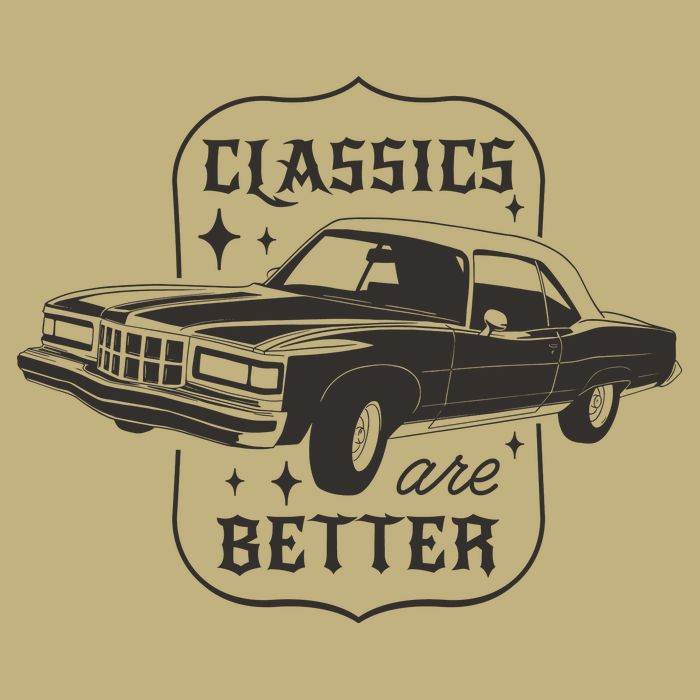 Classics Are Better Vintage Car Gift T-Shirt