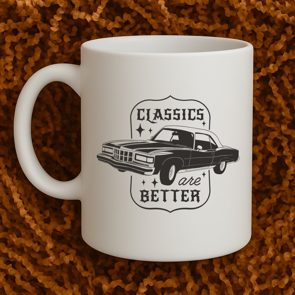 Classics Are Better Vintage Car Gift Mug