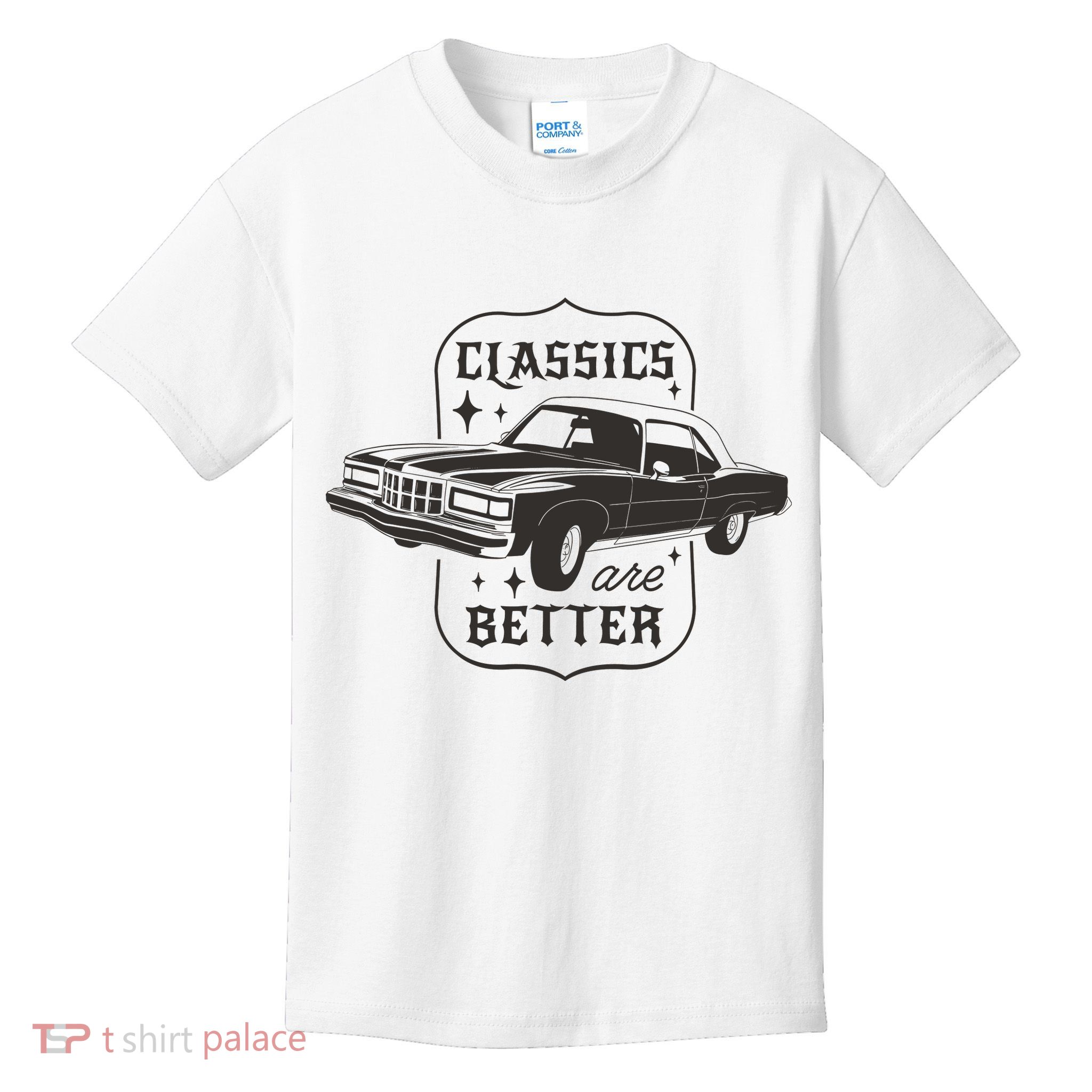 Classics Are Better Vintage Car Gift Kids T-Shirt