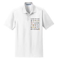 Cute Artwork Bunny Wearing Glasses Leopard Happy Easter Day Dry Zone Grid Polo