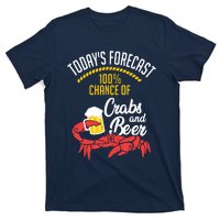 Crabs And Beer Chesapeake Blue Crab Shirts Crabbing Men Women T-Shirt