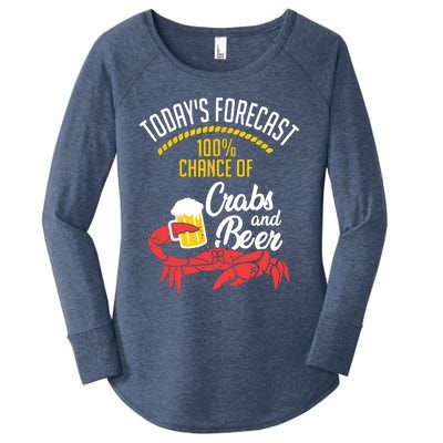 Crabs And Beer Chesapeake Blue Crab Shirts Crabbing Men Women Women's Perfect Tri Tunic Long Sleeve Shirt