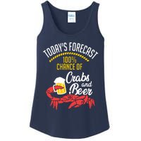 Crabs And Beer Chesapeake Blue Crab Shirts Crabbing Men Women Ladies Essential Tank