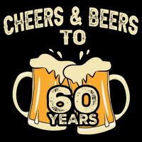 Cheers And Beers To 60 Years Old Birthday 60th Birthday Impact Tech Backpack