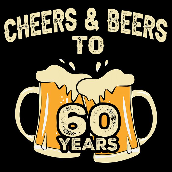 Cheers And Beers To 60 Years Old Birthday 60th Birthday Impact Tech Backpack