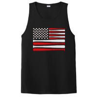 Classic American Baseball Flag Vintage Baseball Flag PosiCharge Competitor Tank