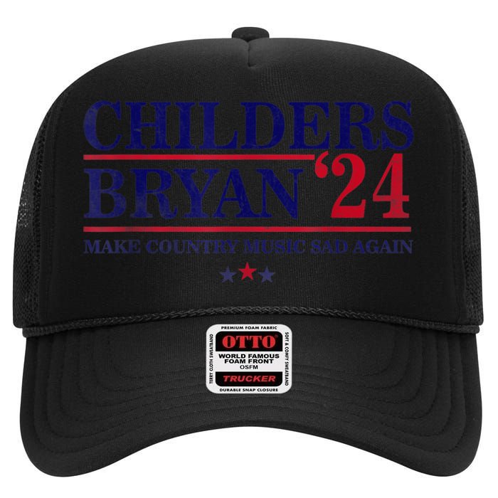 Childers And Bryan In 24 High Crown Mesh Back Trucker Hat