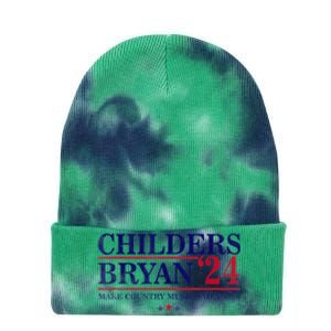 Childers And Bryan In 24 Tie Dye 12in Knit Beanie