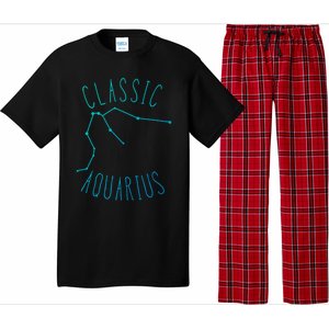 Classic Aquarius Constellation / Aquarius Astrology Quote Gift Pajama Set