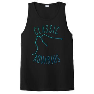 Classic Aquarius Constellation / Aquarius Astrology Quote Gift PosiCharge Competitor Tank