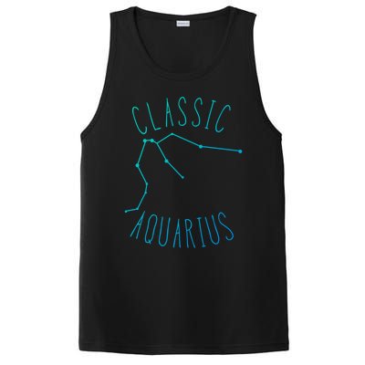 Classic Aquarius Constellation / Aquarius Astrology Quote Gift PosiCharge Competitor Tank