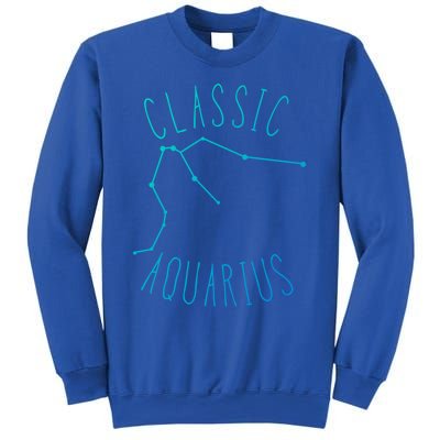 Classic Aquarius Constellation / Aquarius Astrology Quote Gift Sweatshirt