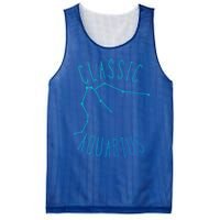 Classic Aquarius Constellation / Aquarius Astrology Quote Gift Mesh Reversible Basketball Jersey Tank