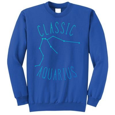 Classic Aquarius Constellation / Aquarius Astrology Quote Gift Tall Sweatshirt