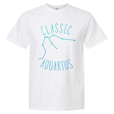 Classic Aquarius Constellation / Aquarius Astrology Quote Gift Garment-Dyed Heavyweight T-Shirt