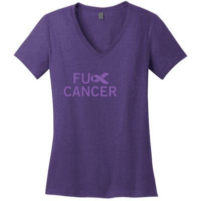 Cancer Awareness Women's V-Neck T-Shirt