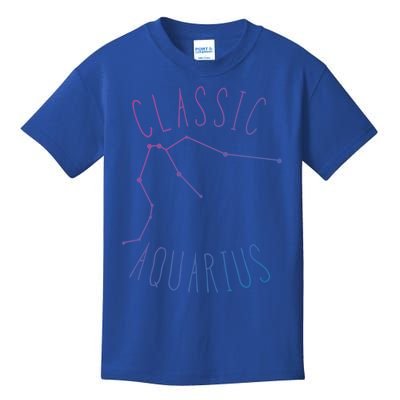 Classic Aquarius Constellation / Aquarius Astrology Quote Gift Kids T-Shirt