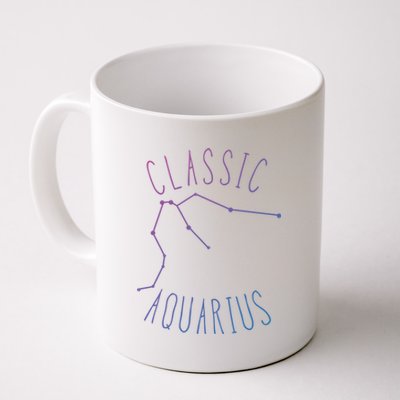 Classic Aquarius Constellation / Aquarius Astrology Quote Gift Coffee Mug