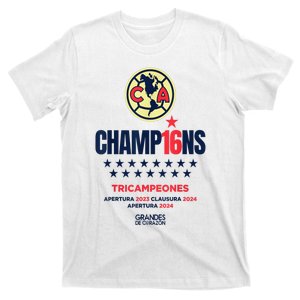 Club America Champions 2024 Opening Tournament T-Shirt