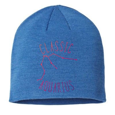 Classic Aquarius Constellation / Aquarius Astrology Quote Gift Sustainable Beanie