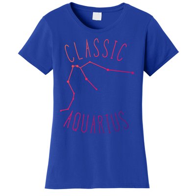 Classic Aquarius Constellation / Aquarius Astrology Quote Gift Women's T-Shirt