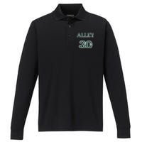 Camp Alley Performance Long Sleeve Polo