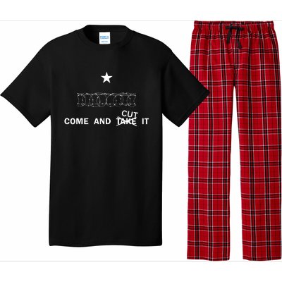 Come And Cut It Border Razor Wire Cutting Us Border Crossing Pajama Set