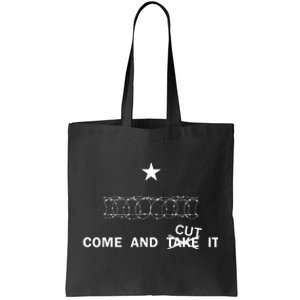 Come And Cut It Border Razor Wire Cutting Us Border Crossing Tote Bag