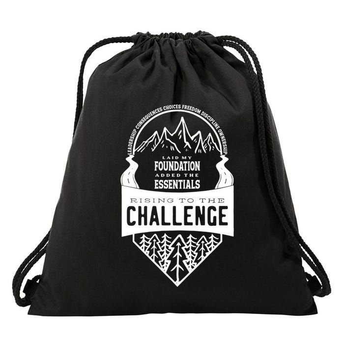Challenge A Classical Conversations Homeschooler Gift Drawstring Bag