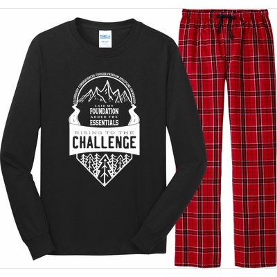 Challenge A Classical Conversations Homeschooler Gift Long Sleeve Pajama Set