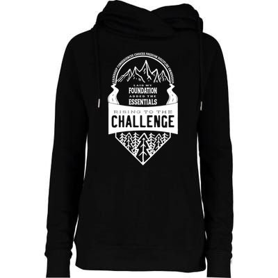 Challenge A Classical Conversations Homeschooler Gift Womens Funnel Neck Pullover Hood