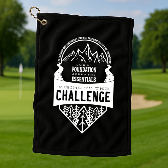 Challenge A Classical Conversations Homeschooler Gift Golf Towel