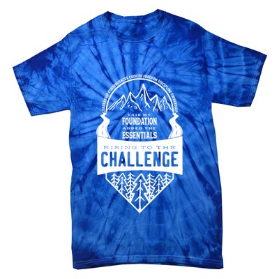 Challenge A Classical Conversations Homeschooler Gift Tie-Dye T-Shirt