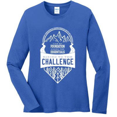 Challenge A Classical Conversations Homeschooler Gift Ladies Long Sleeve Shirt