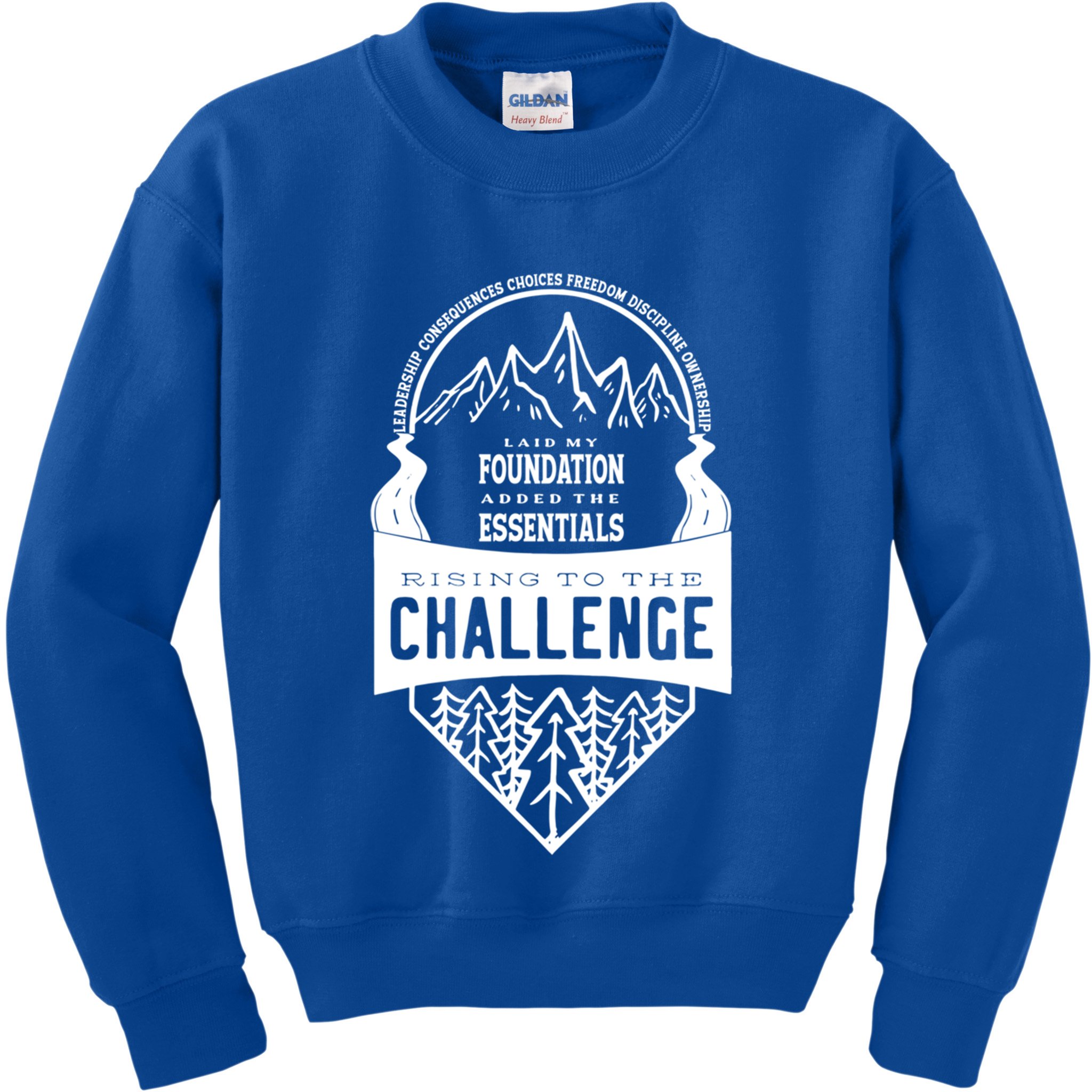 Challenge A Classical Conversations Homeschooler Gift Kids Sweatshirt