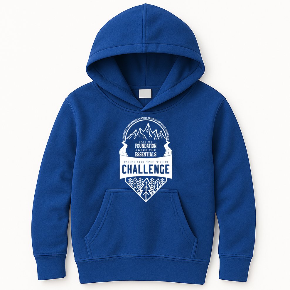 Challenge A Classical Conversations Homeschooler Gift Kids Hoodie