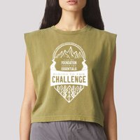 Challenge A Classical Conversations Homeschooler Gift Garment-Dyed Women's Muscle Tee