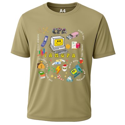 Christmas Accountant Calculator Finance Spreadsheet Cpa Xmas Performance Shirt